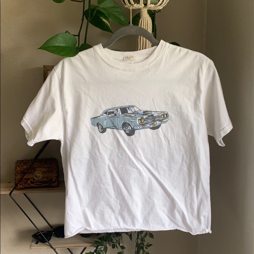 brandy car crop top